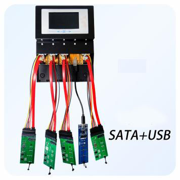 全功能型 M.2 NVMe SSD/SATA/USB 拷貝機（HTU3N）